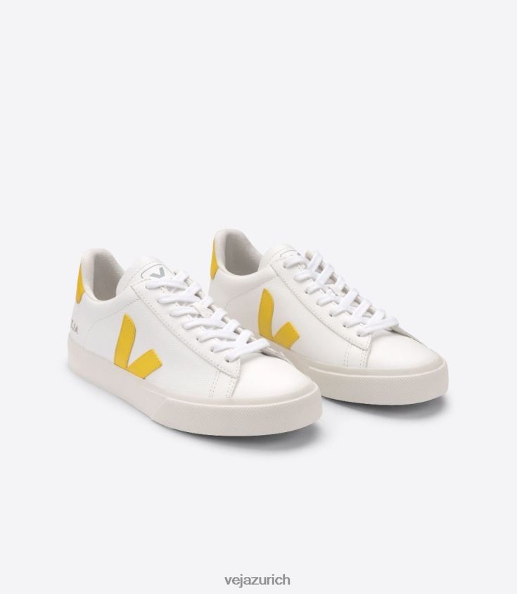 Veja Campo Chromfreies Leder White Tonic P068V824