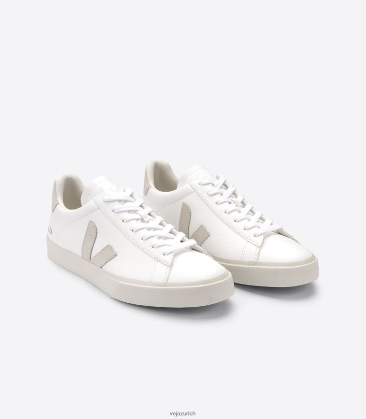 Veja Campo chromfreies Leder weiß natur P068V88