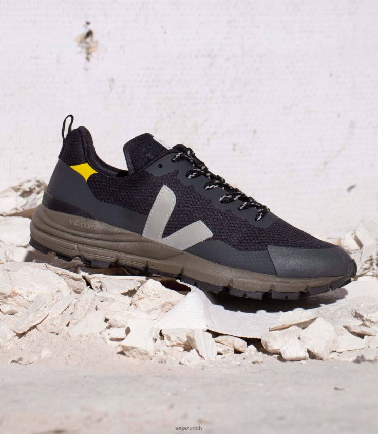 Veja Dekkan Alveomesh Black Oxford Grey Tonic P068V8124