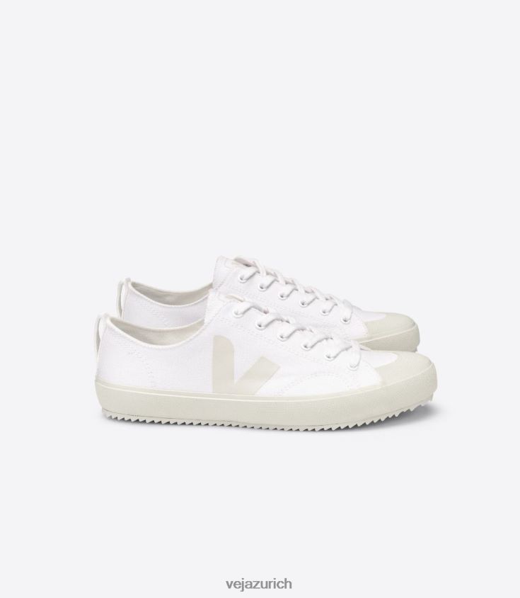 Veja Nova Canvas weiß Pierre P068V8160