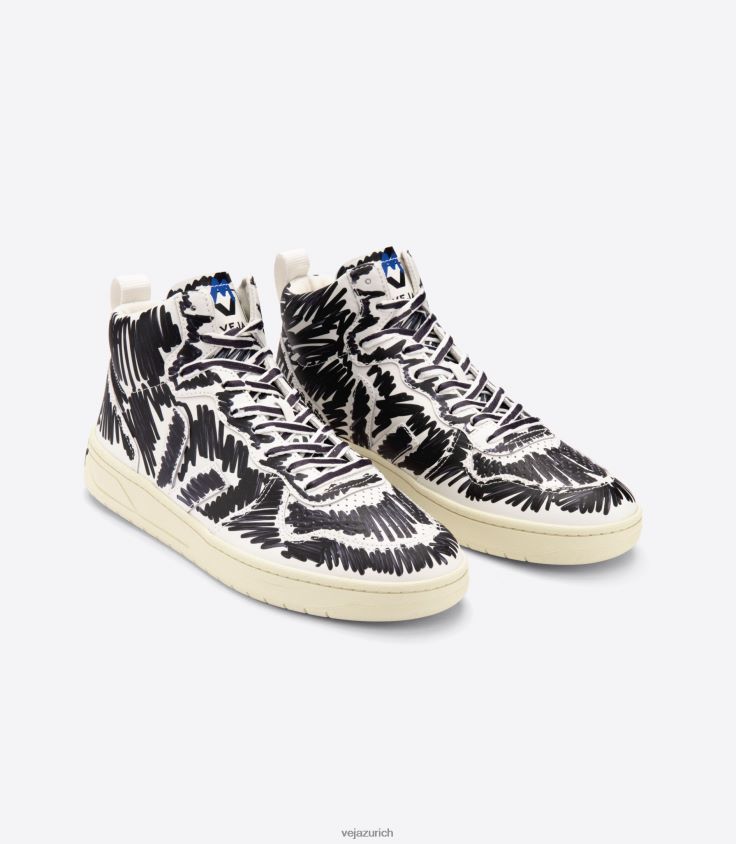 Veja X V-15 Leder Marni Vollschwarz P068V885