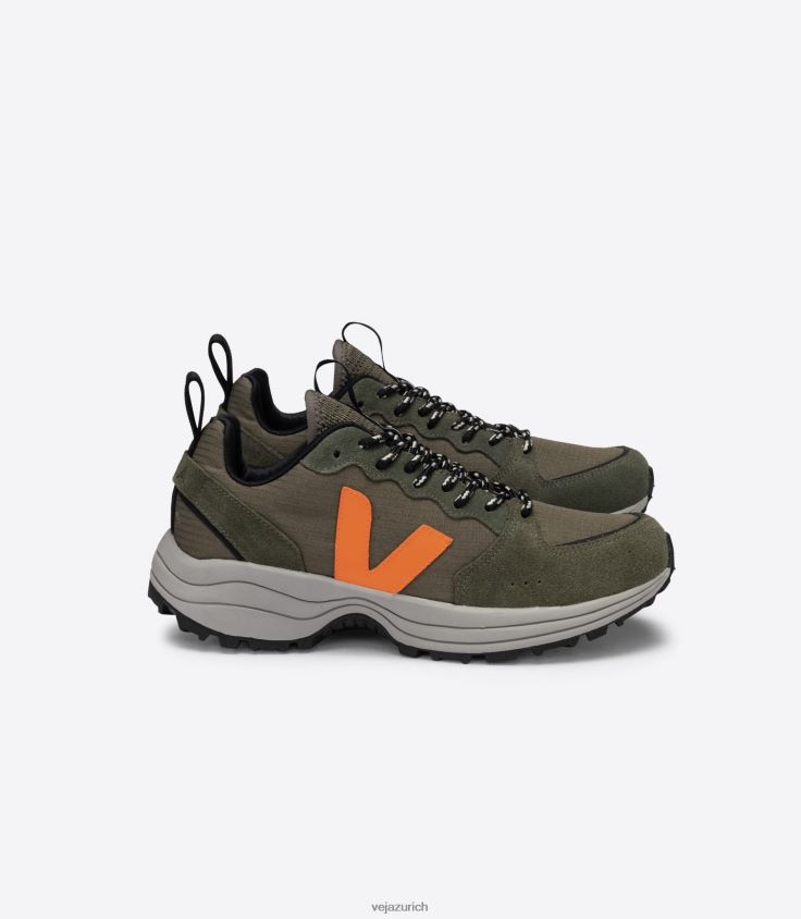 Veja Venturi Ripstop Kaki Neon Orange P068V8166