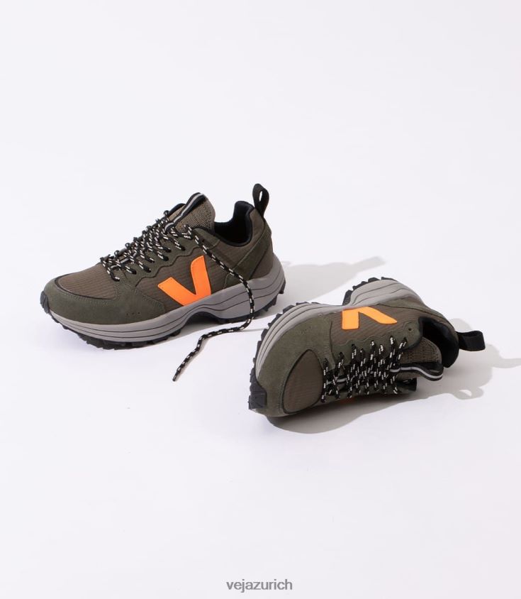 Veja Venturi Ripstop Kaki Neon Orange P068V8166
